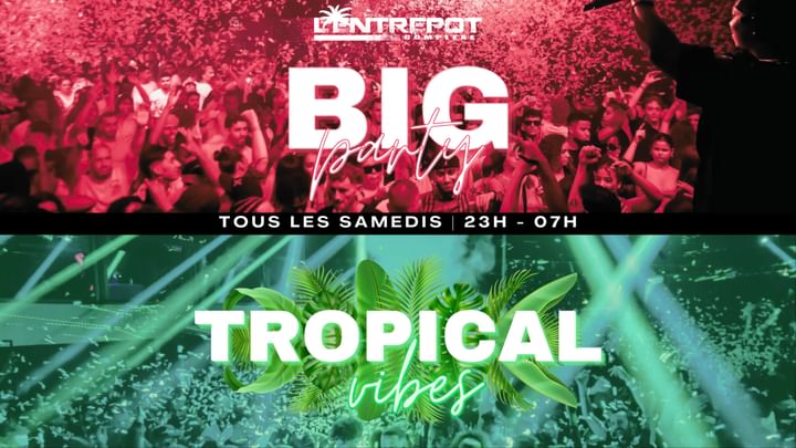 Cover for event: BIG PARTY & TROPICAL VIBES