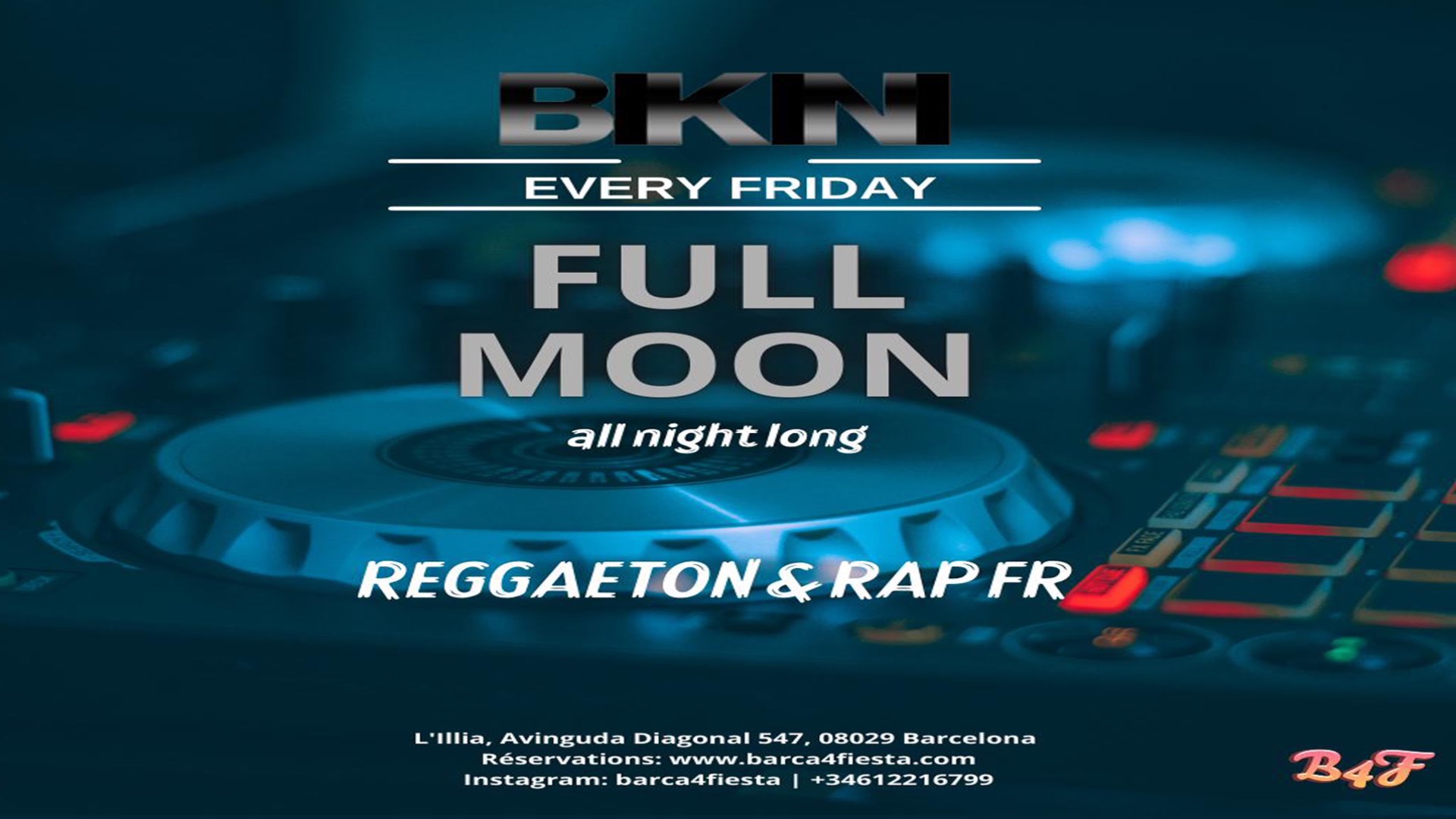 BIKINI | FULL MOON All night Long REGGAETON & RAP FR image