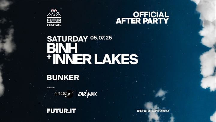 Cover for event: BINH + INNER LAKES for KFF25 OFFICIAL AFTER PARTY