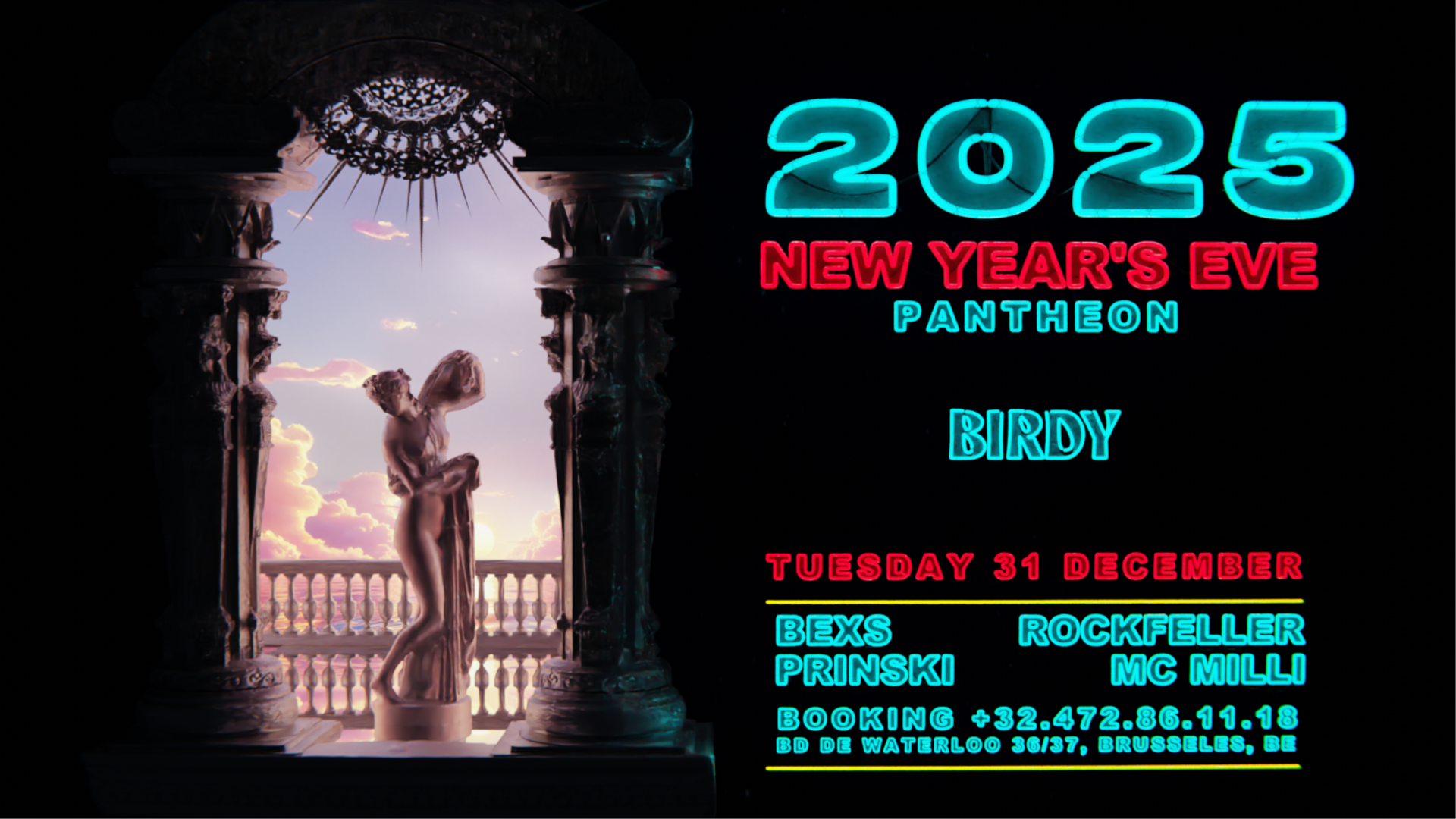 BIRDY NEW YEAR'S EVE "PANTHEON"