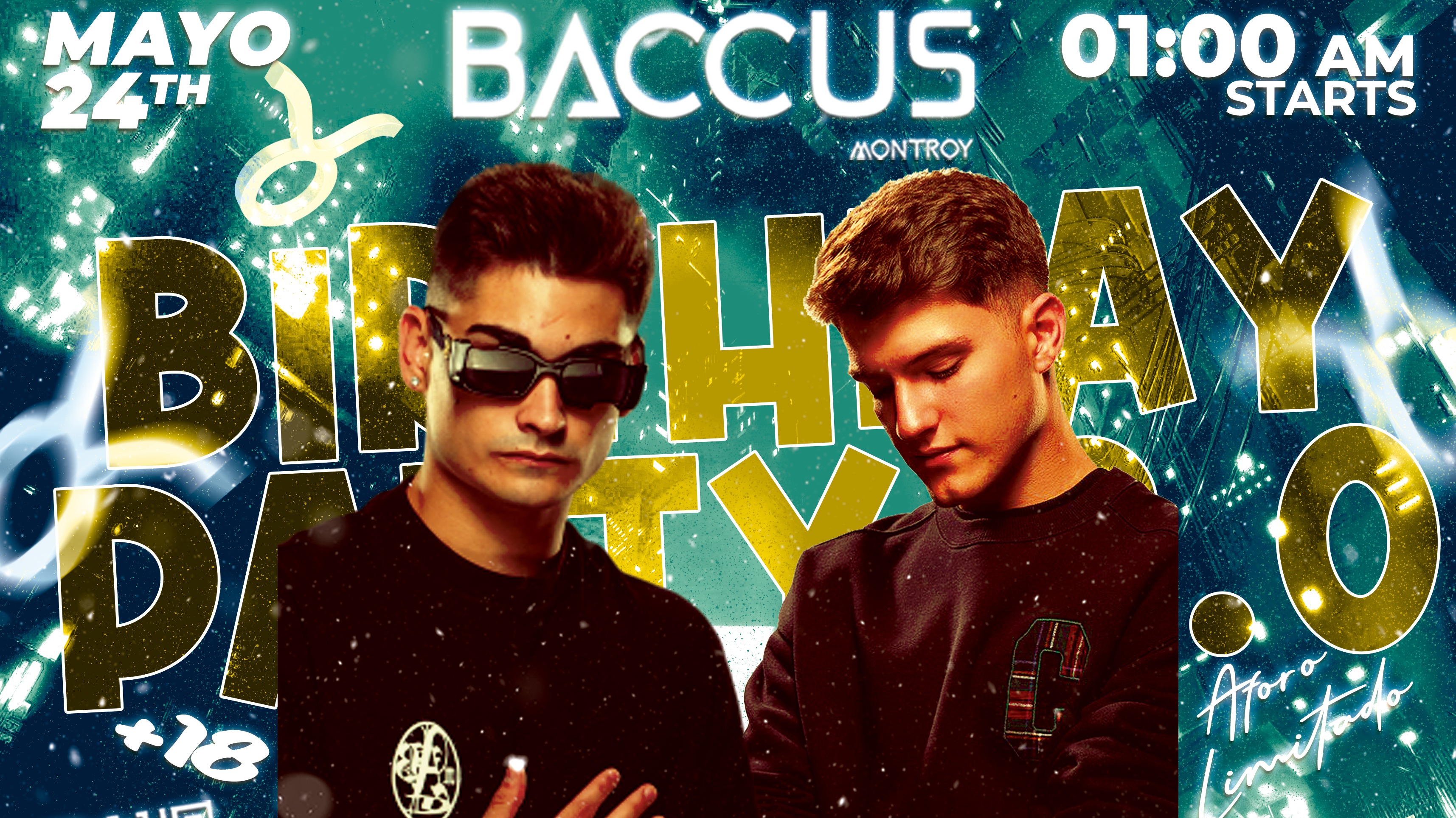 BIRTHDAY PARTY 2.0 BACCUS NIGHT CLUB image