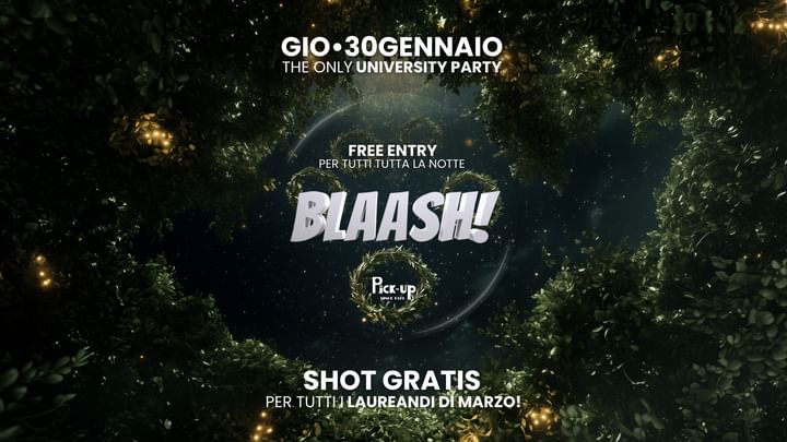 Cover for event: BLAASH! 