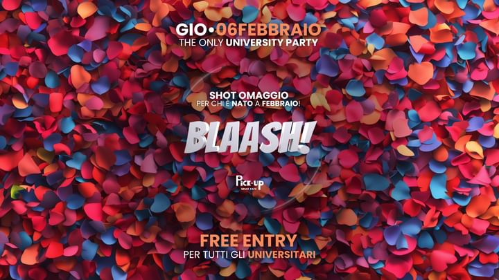 Cover for event: BLAASH! 