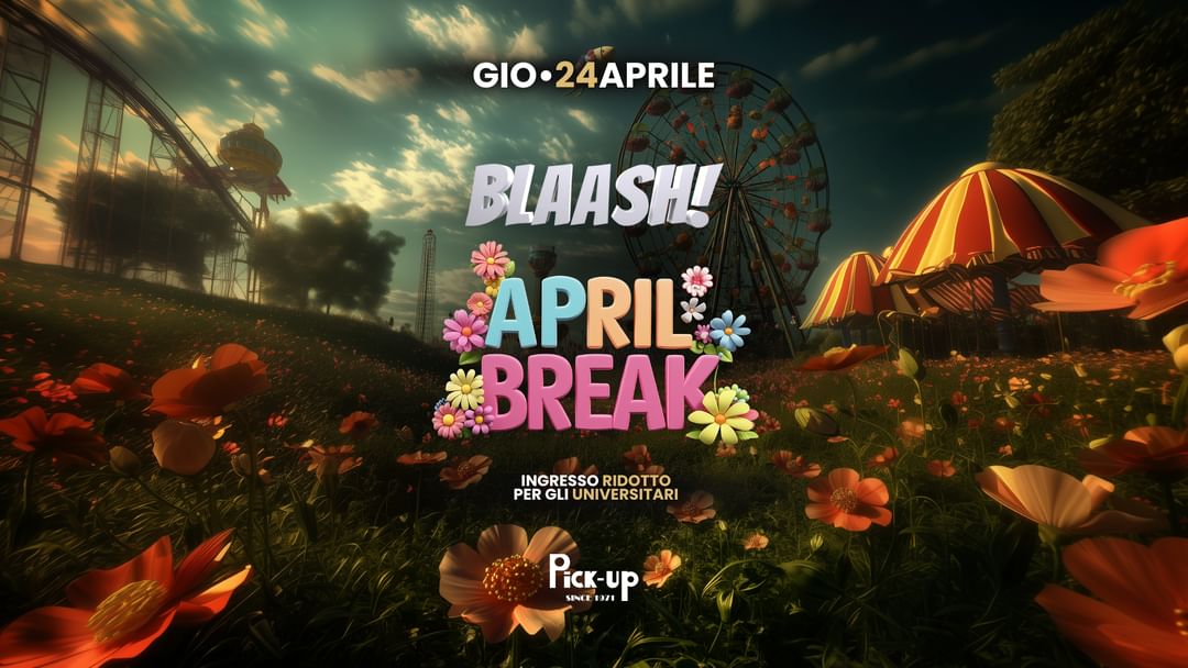 Cartell de l'esdeveniment BLAASH! APRIL BREAK