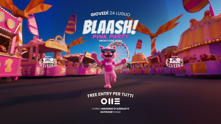 Cover for event: BLAASH! PINK PARTY
