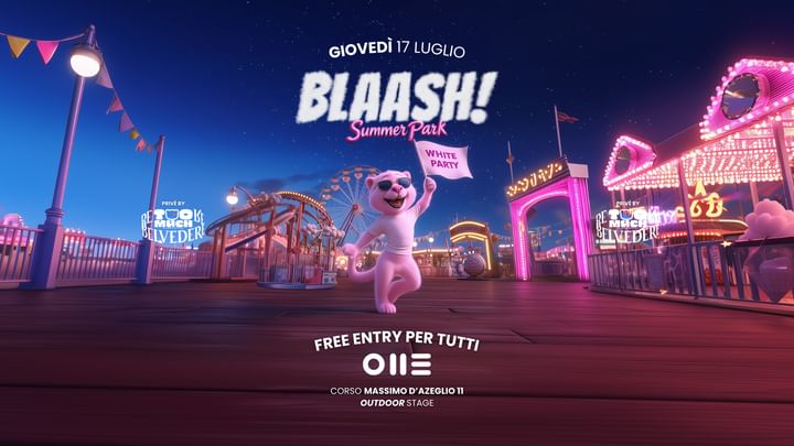 Cover for event: BLAASH! WHITE PARTY