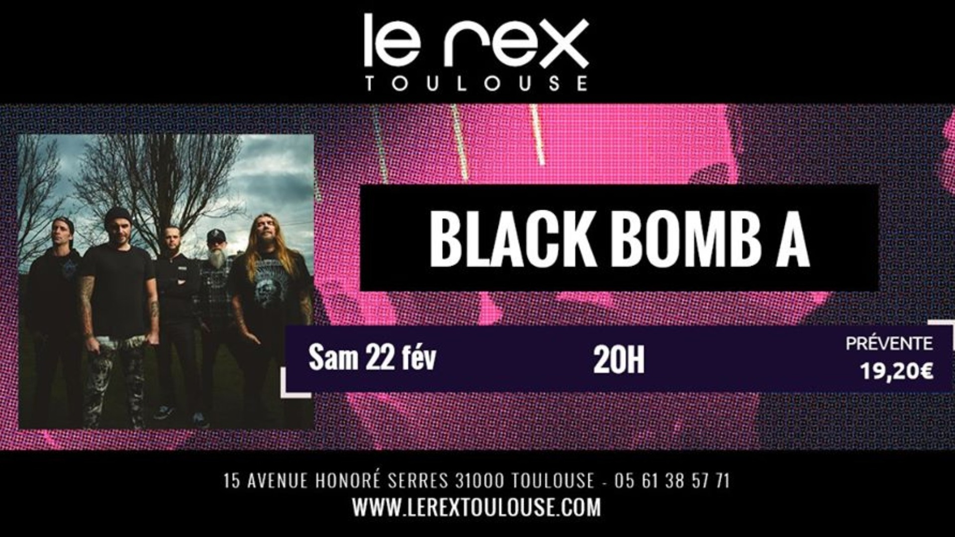 BLACK BOMB A • Le Rex Toulouse image