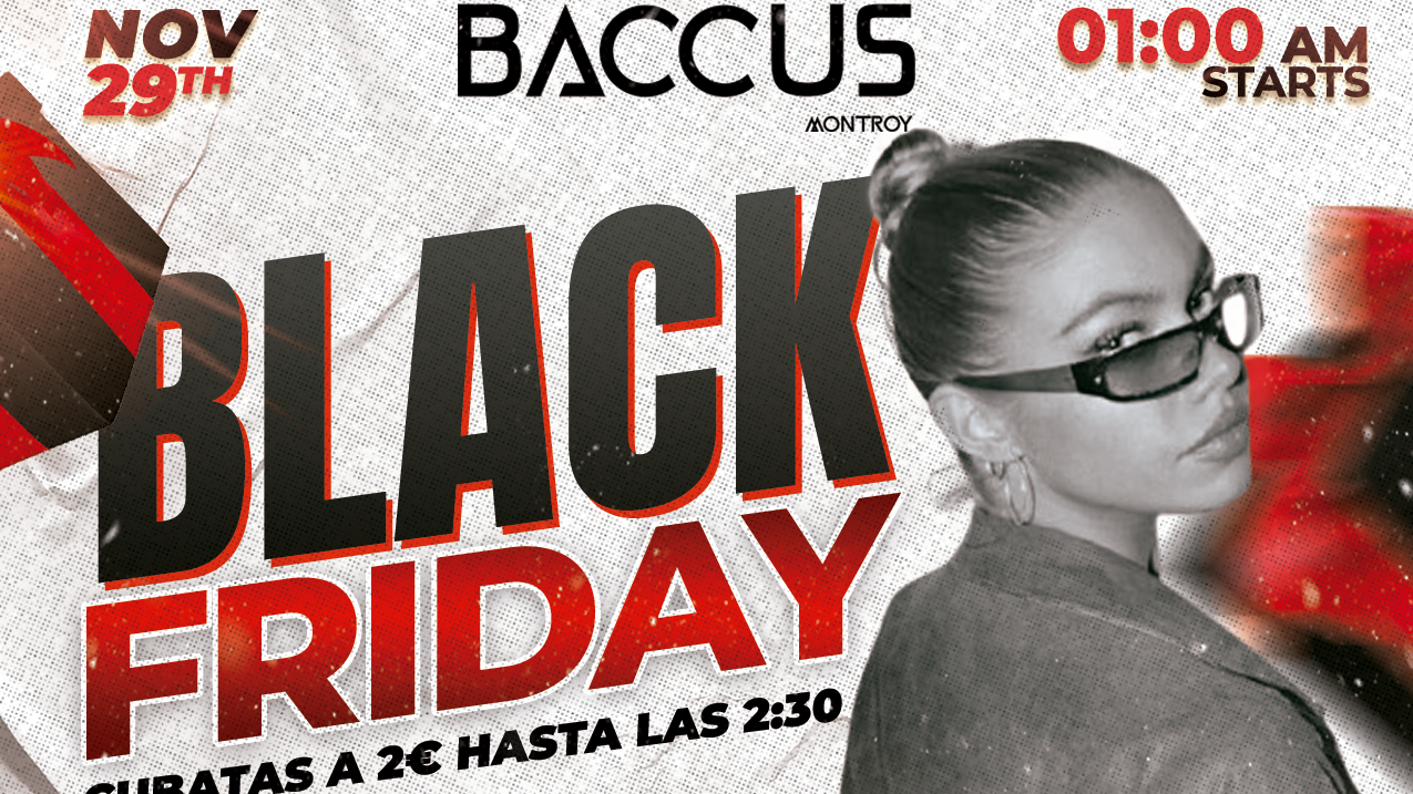 BLACK FRIDAY BACCUS NIGHT CLUB  image