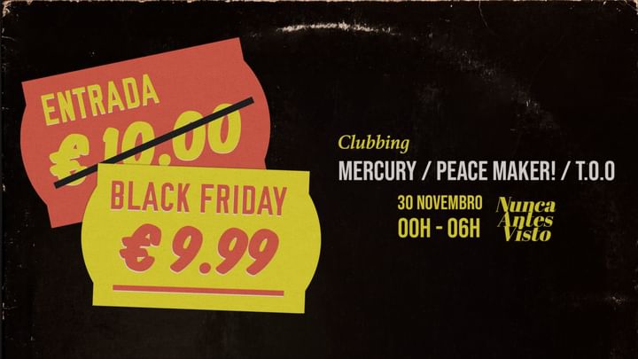 Cover for event: Black Friday - clubbing