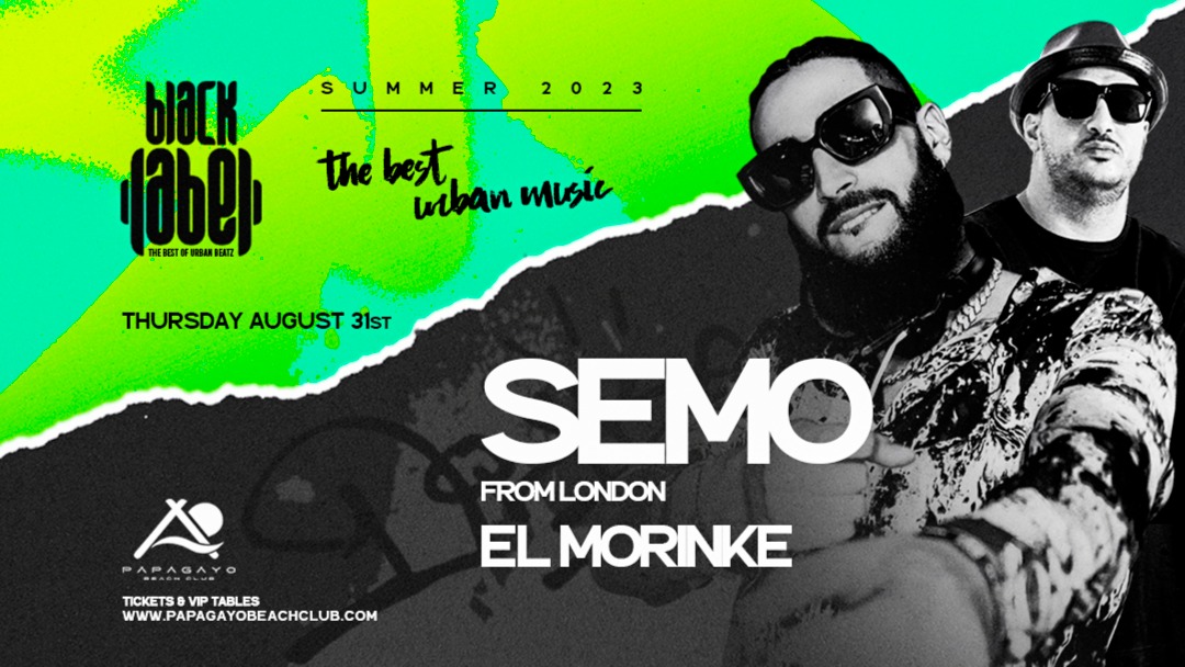 Black Label presents Dj Semo (UK) image