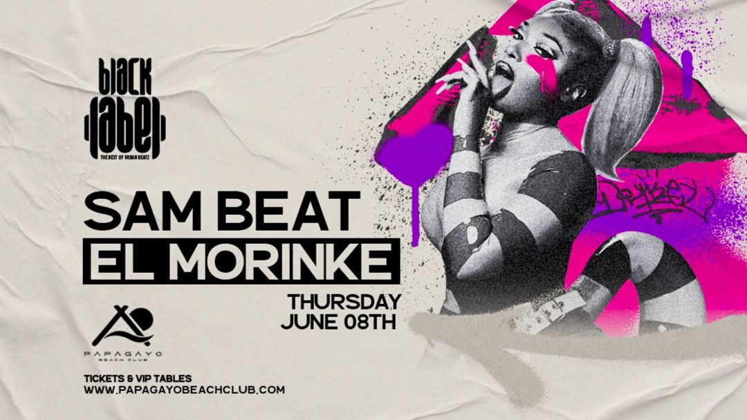 Black Label presents Sam Beat event cover