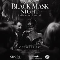 Cartel de BLACK MASK HALLOWEEN by SUGAR