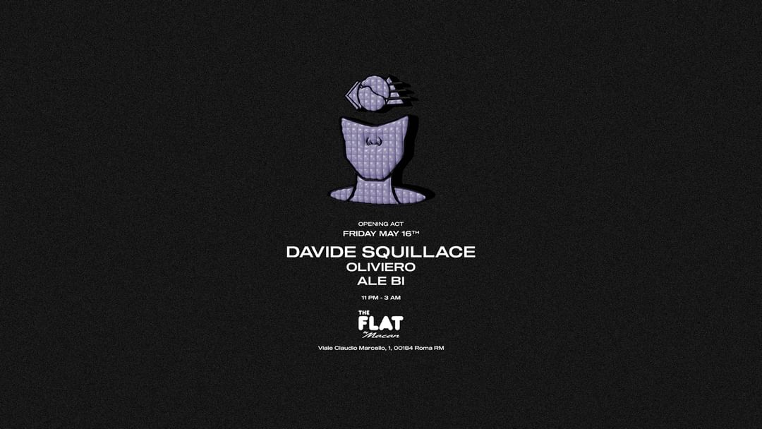 Cartel del evento BLACKHOLE X THE FLAT BY MACAN| Opening act