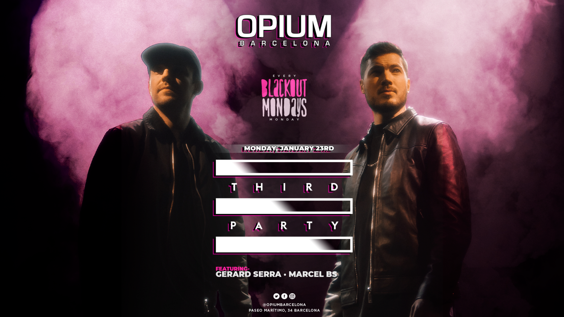 THIRD PARTY BLACKOUT MONDAYS