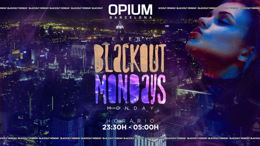 BLACKOUT MONDAYS event cover