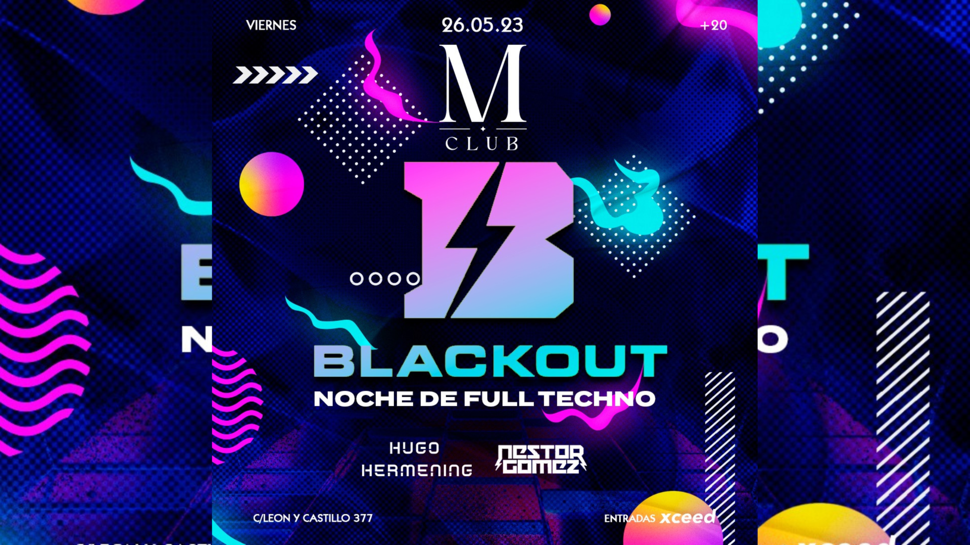 BLACKOUT - TECHNO NIGHT image