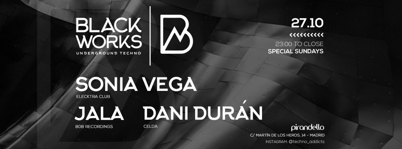 BLACKWORKS SPECIAL SUNDAYS image