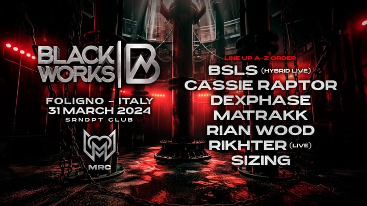 Cover for event: Blackworks x MRC 