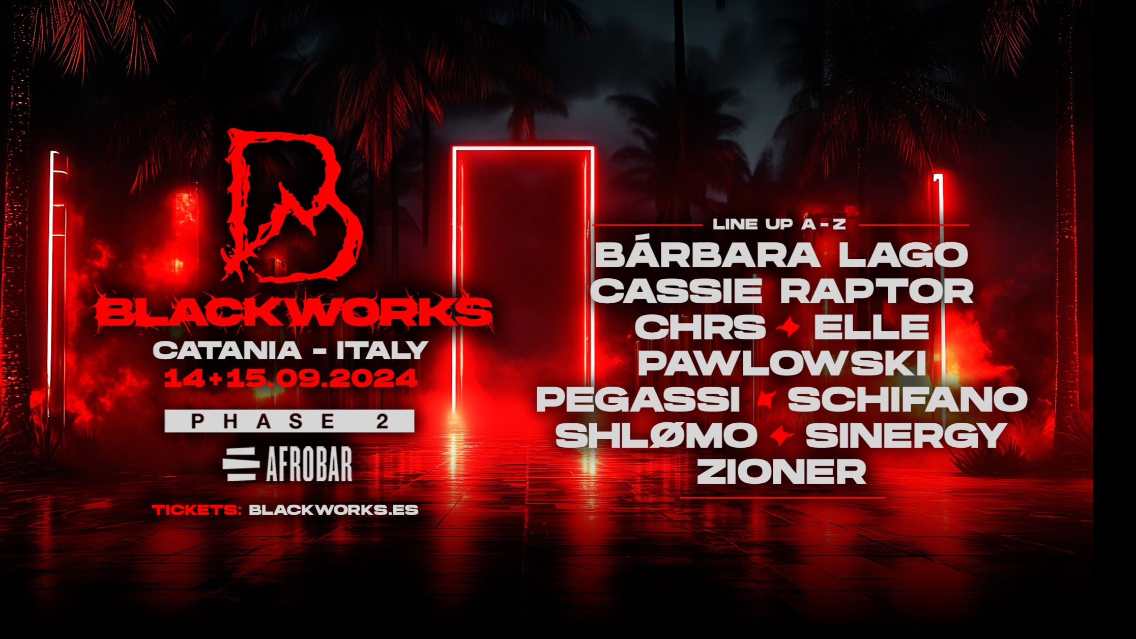 BLACKWORKS x PHASE 2: DAY 1 image