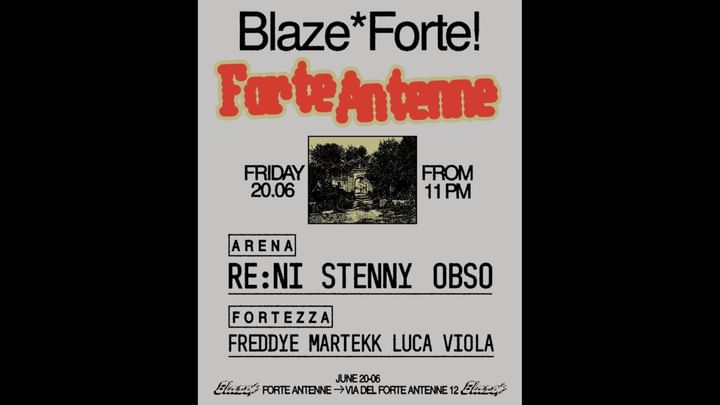 Cover for event: BLAZE* FORTE!