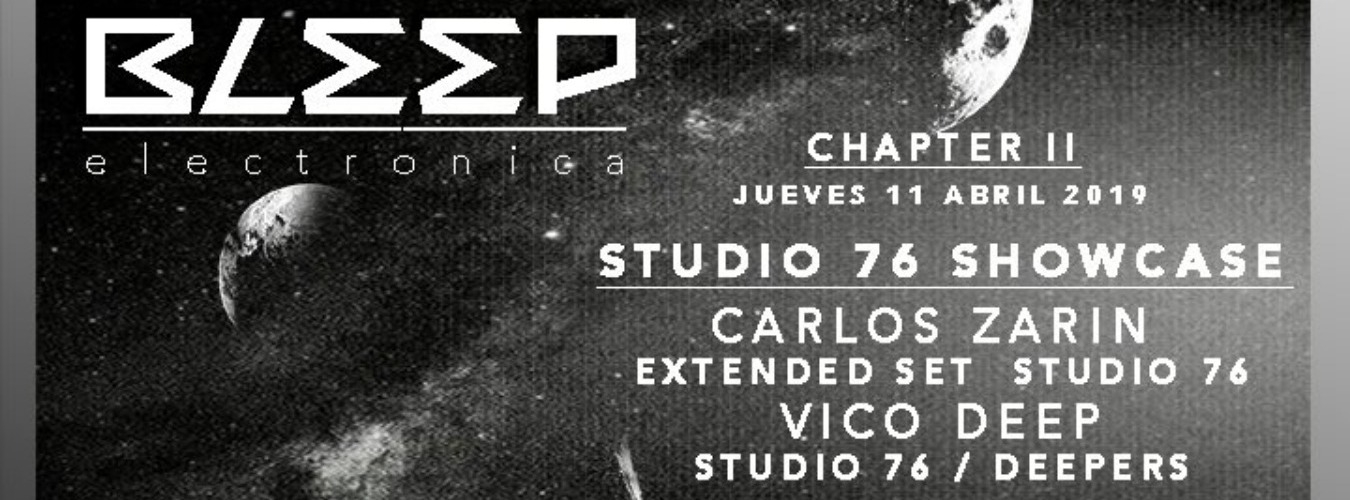 BLEEP ELECTRÓNICA | SHOWCASE STUDIO76 image