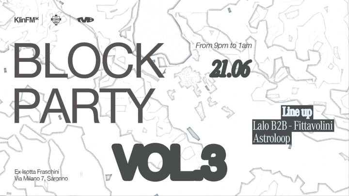 Cover for event: Block Party Vol.3