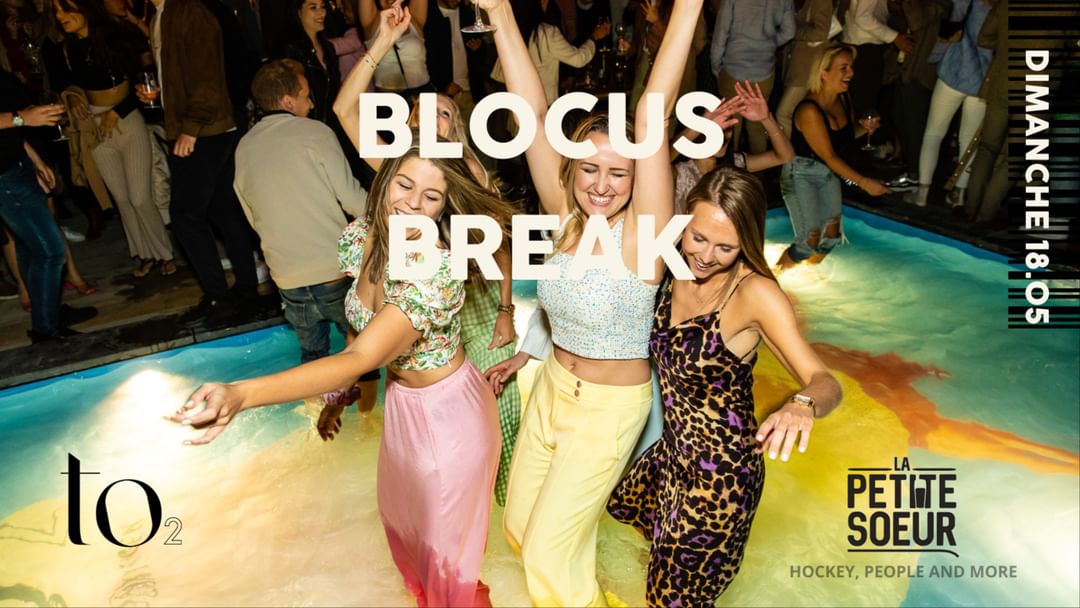 BLOCUS BREAK - TERRASSE O2-Eventplakat