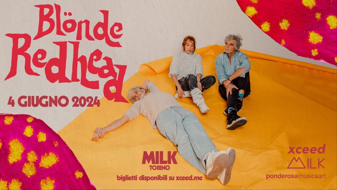 Capa do evento BLONDE REDHEAD 