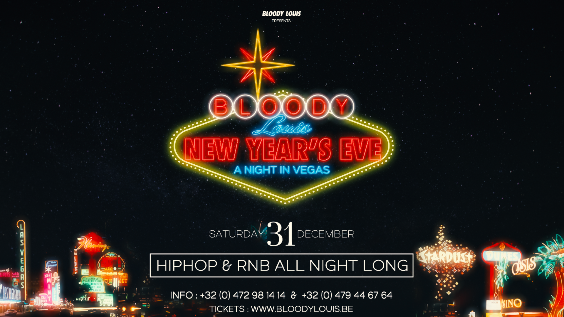 BLOODY NEW YEAR’S EVE • SOLDOUT