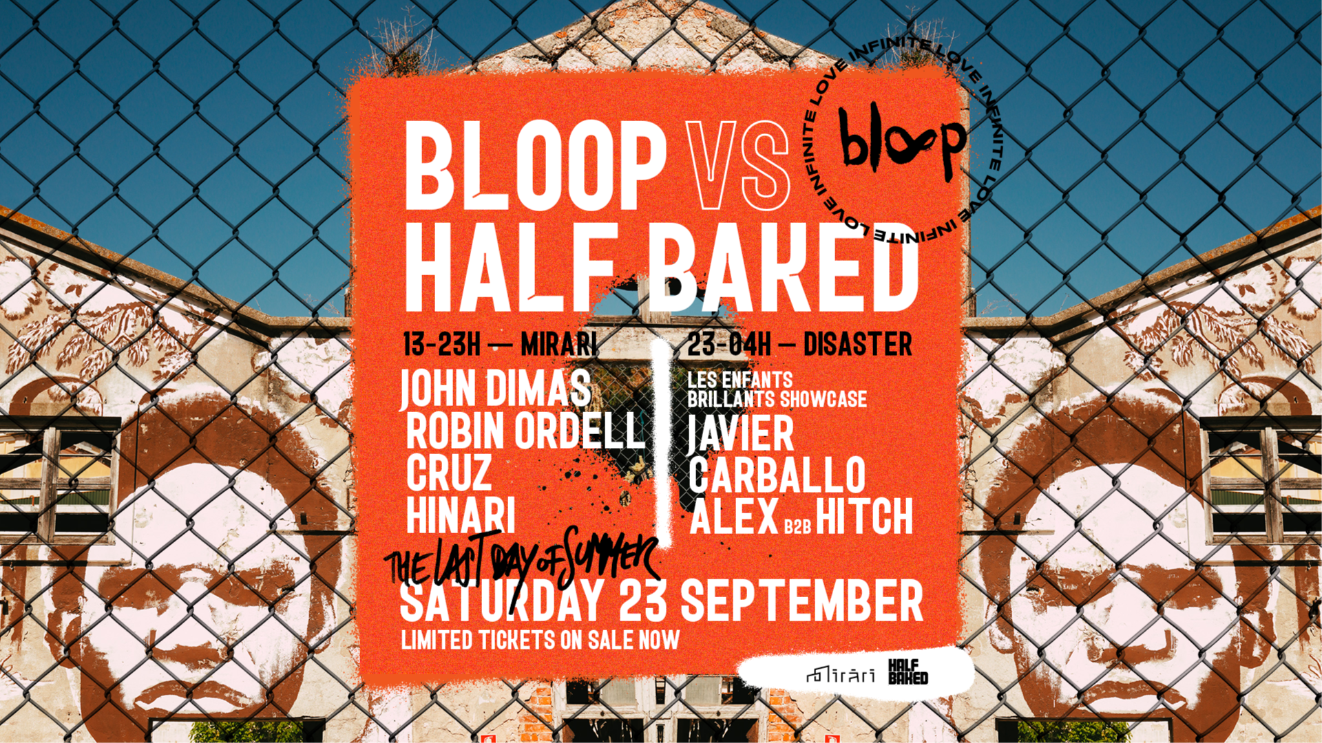 Bloop vs Half Baked • OpenAir • The Last Day of Summer image