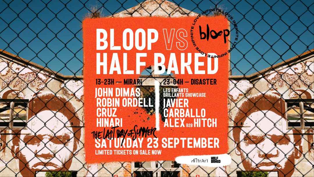 Copertina evento Bloop vs Half Baked • OpenAir • The Last Day of Summer