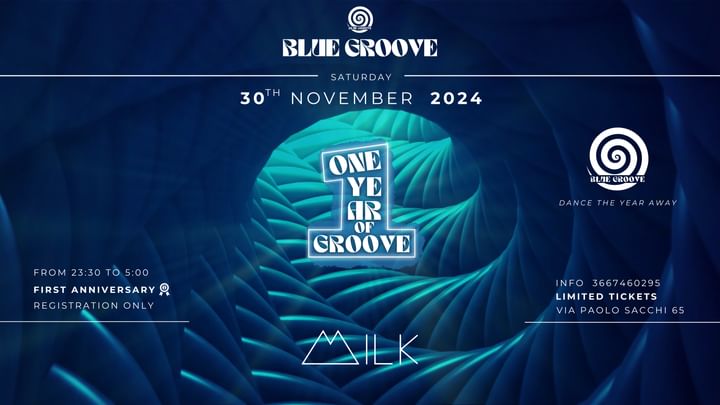 Cover for event: BLUE GROOVE - 30.11.24