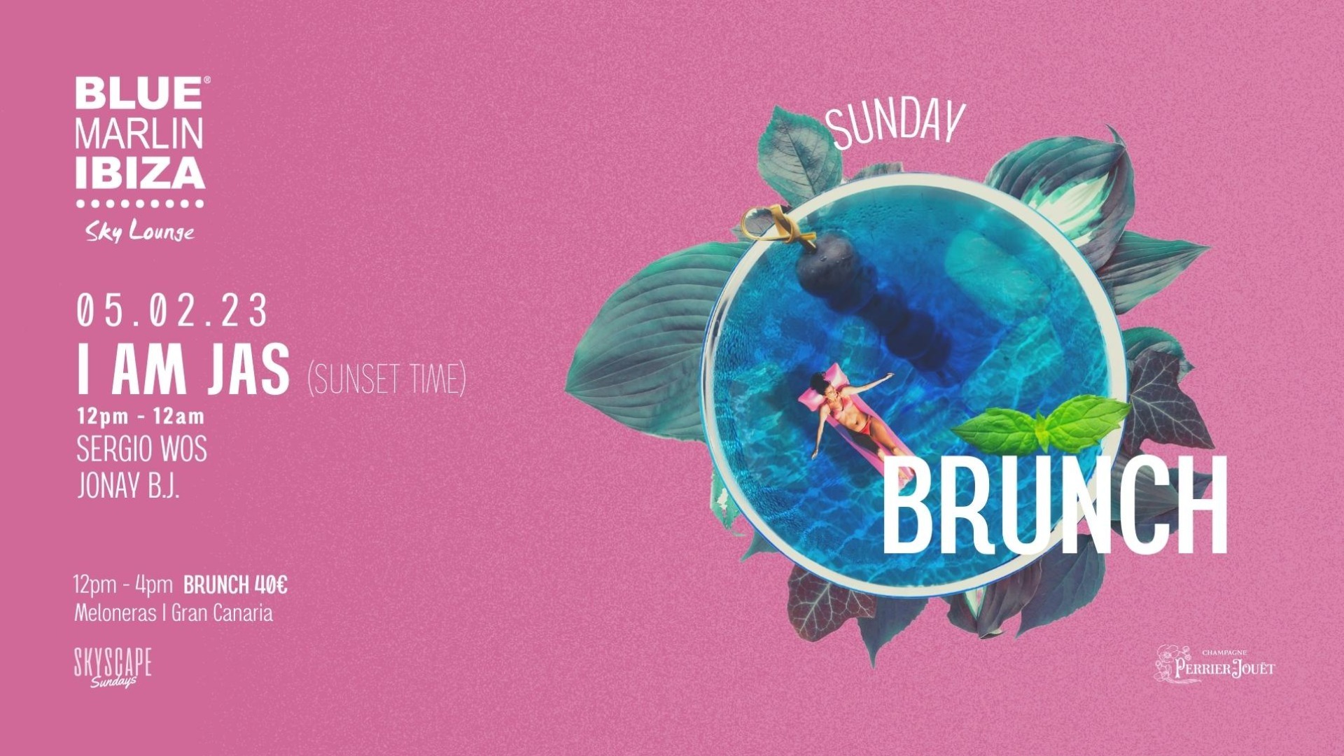 BLUE MARLIN IBIZA SKY LOUNGE | SKYSCAPE SUNDAY BRUNCH | GRAN CANARIA image