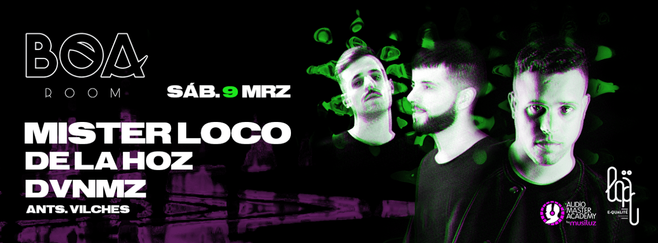 BOA Room: 9 Marzo · Mister Loco - De la Hoz - DVNMZ image