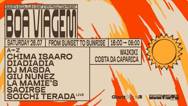 Cover for event: Boa Viagem #1: Soichi Terada, Saorise, DJ Masda, La Mamie's, Chimaisaaro
