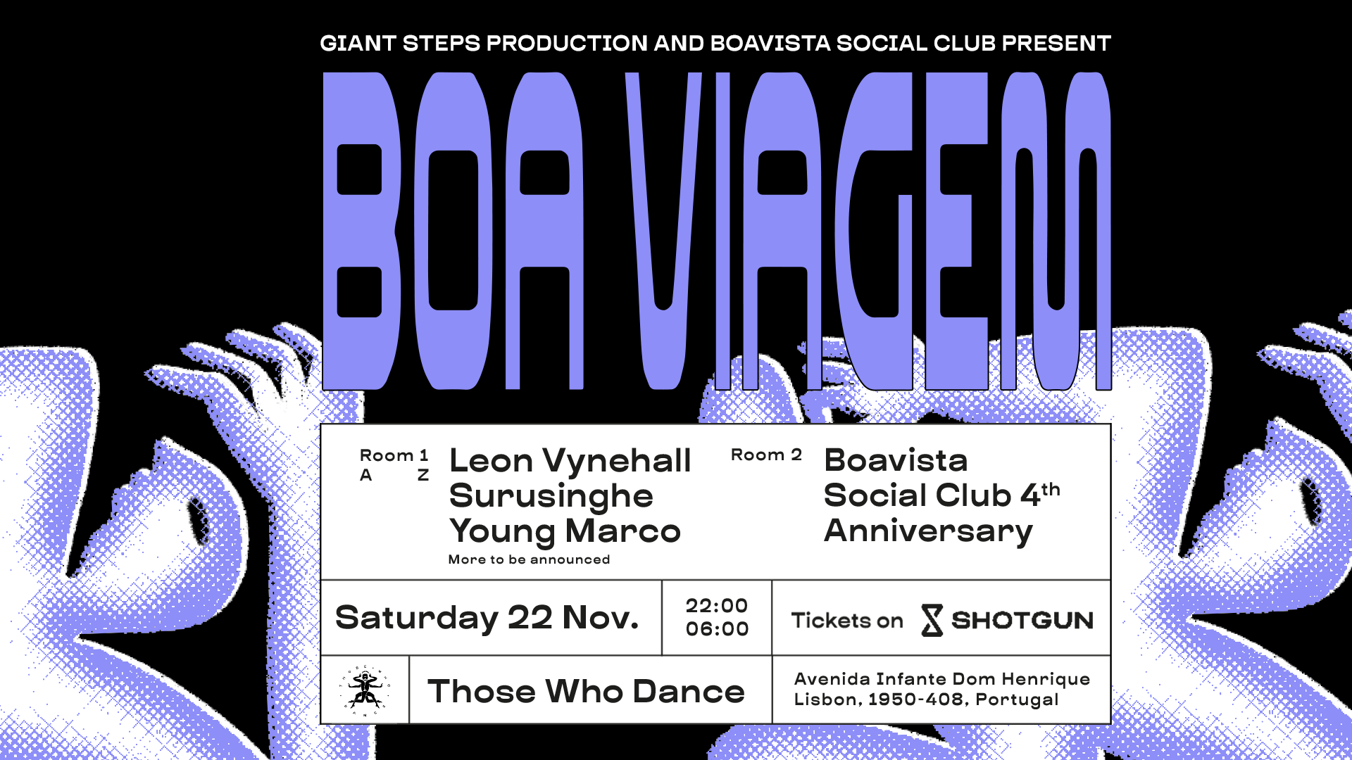 Boa Viagem: Leon Vynehall • Young Marco & Boavista 4y Party image