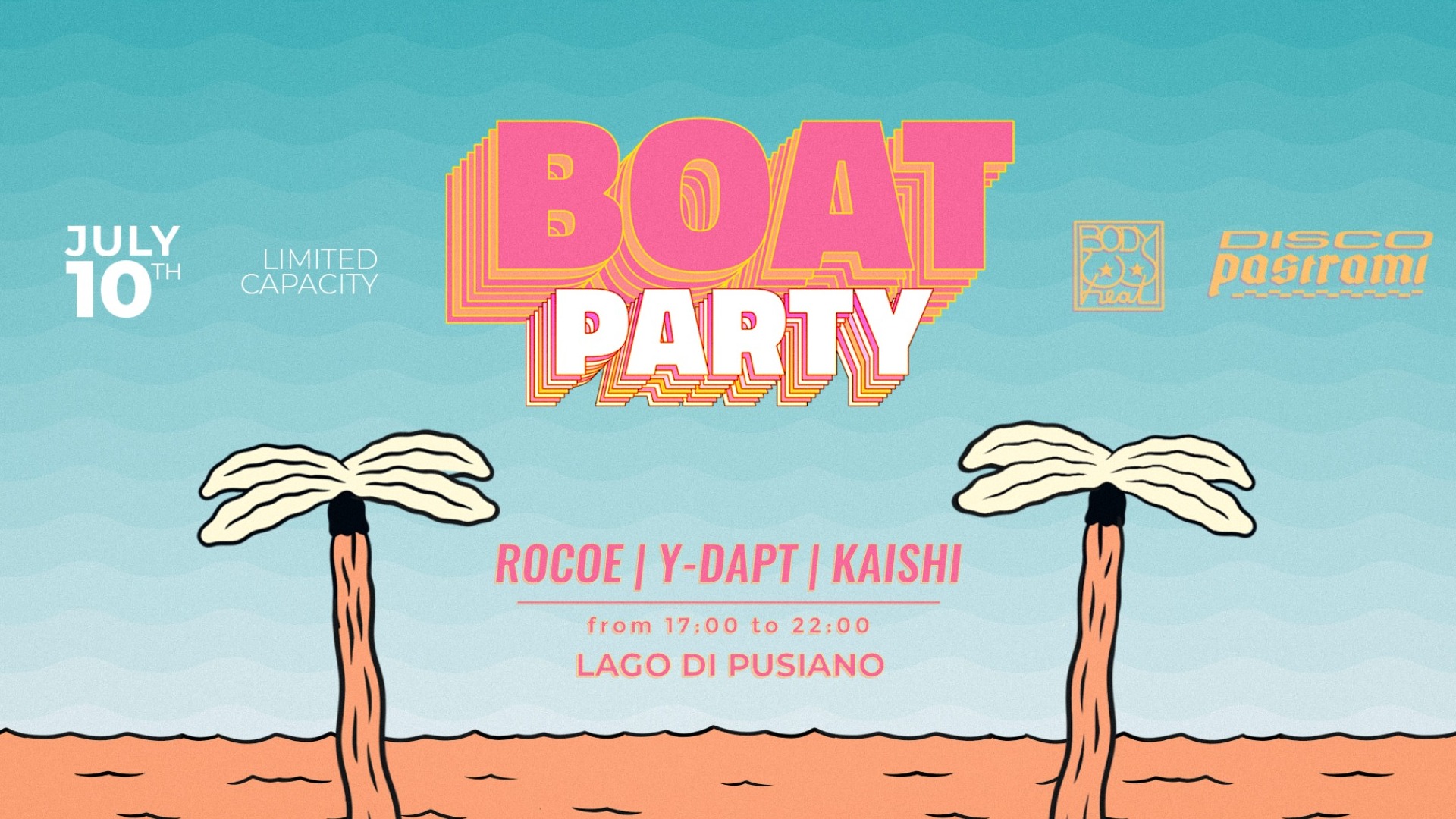 BOAT PARTY - Disco Pastrami X Body Heat image