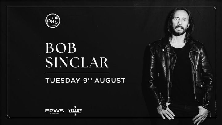 Cover for event: BOB SINCLAR - August 9th