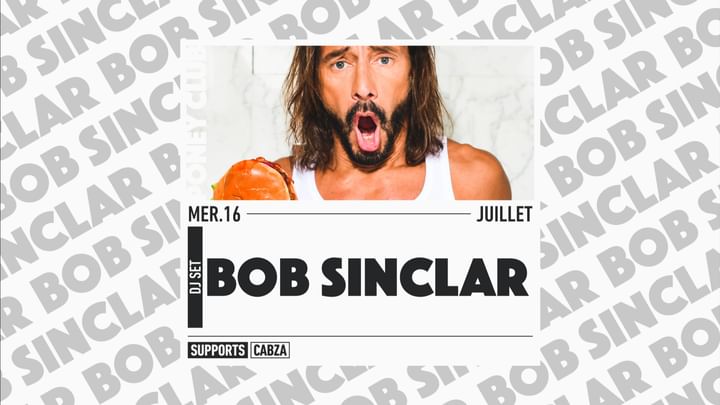 Cover for event: BOB SINCLAR