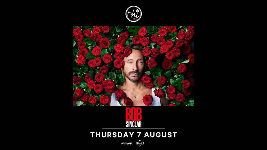 Cartell de l'esdeveniment BOB SINCLAR