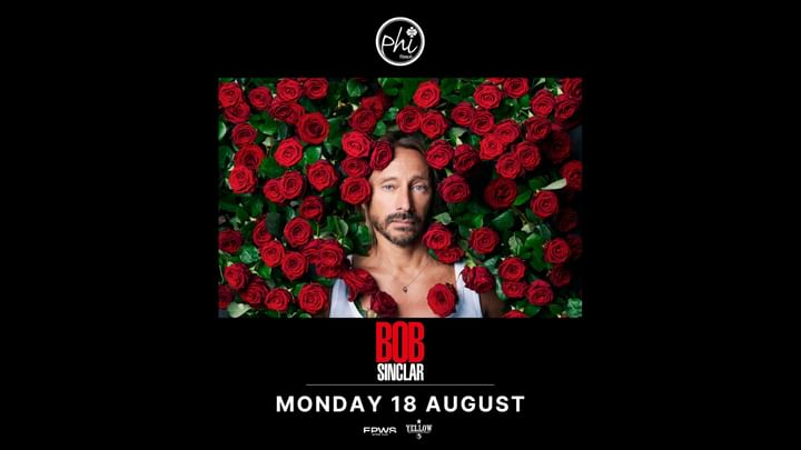Cover for event: BOB SINCLAR