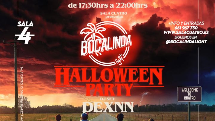 Cover for event: BOCALINDA LIGHT Presenta: HALLOWEEN PARTY / LUN / 31 / 10 / 22