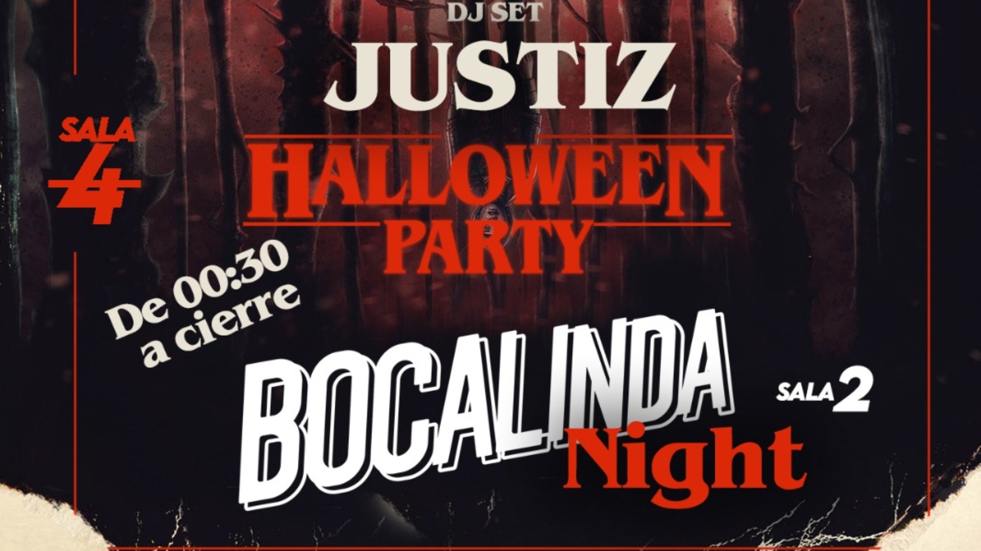 BOCALINDA NIGHT Presenta: HALLOWEEN PARTY / LUN / 31 / 10 / 22 image