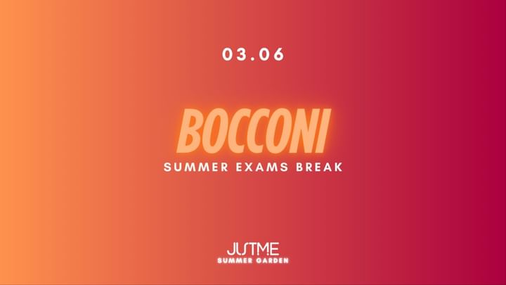 Cover for event: Bocconi Summer Exams