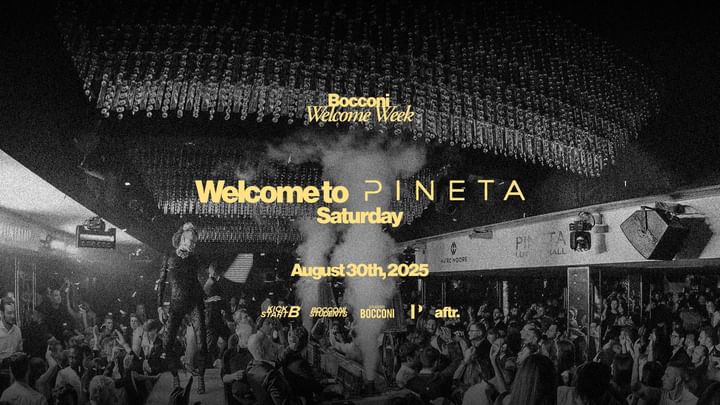 Cover for event: Bocconi Welcome Week