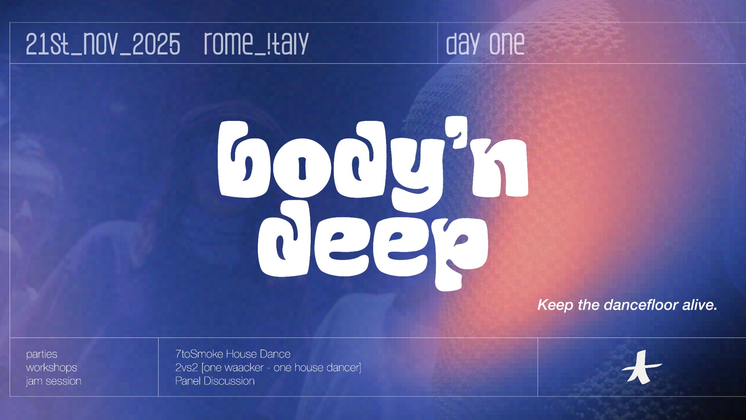 BODY 'N DEEP Day 1  - Alcazar Live Trastevere image