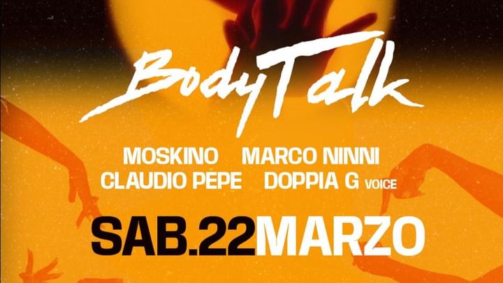 Cover for event: BODY TALK C/O PRISMA VISION CLUB