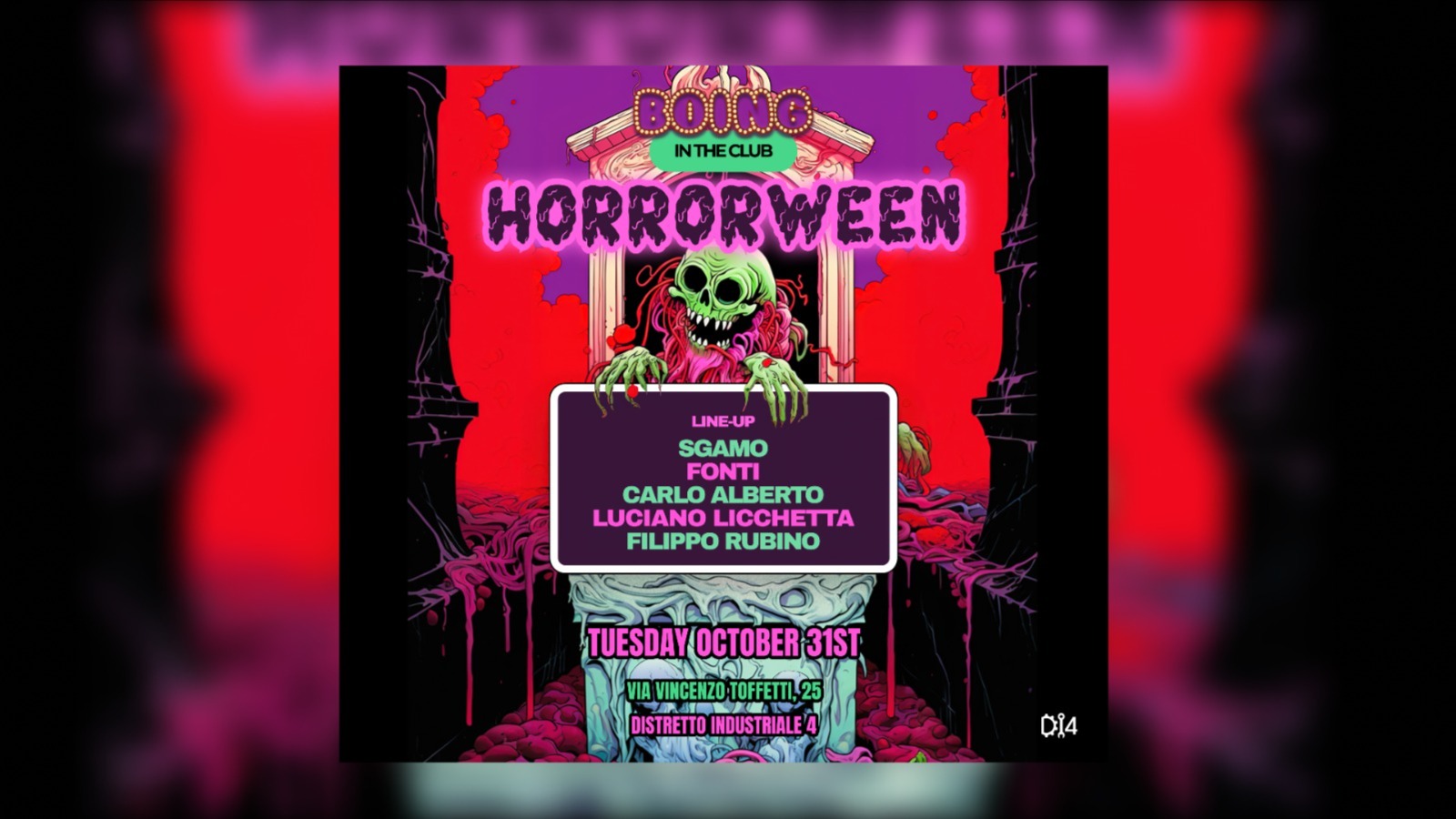 Boing in the Club - HORRORWEEN  image