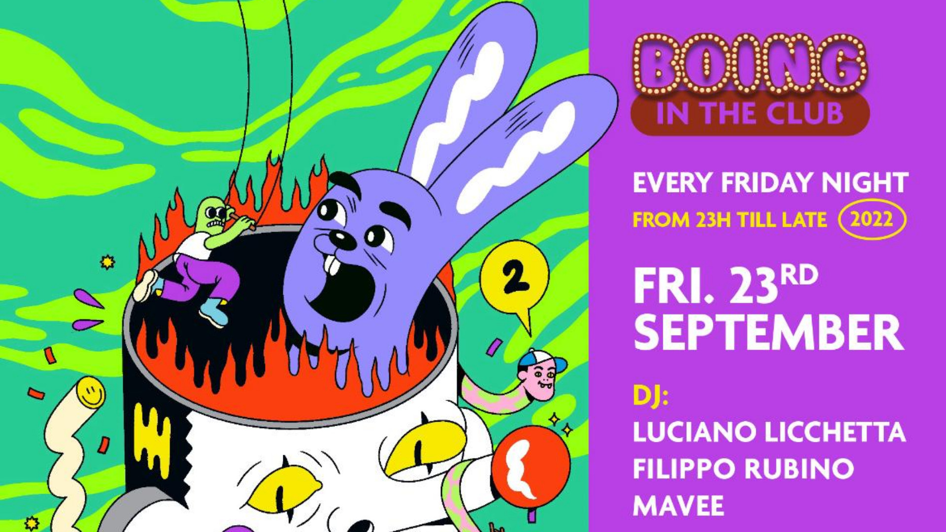 BOING IN THE CLUB - LUNA PARK EDITION