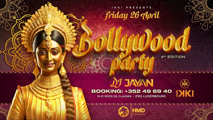 Cover for event: BOLLYWOOD PARTY @ IKKI